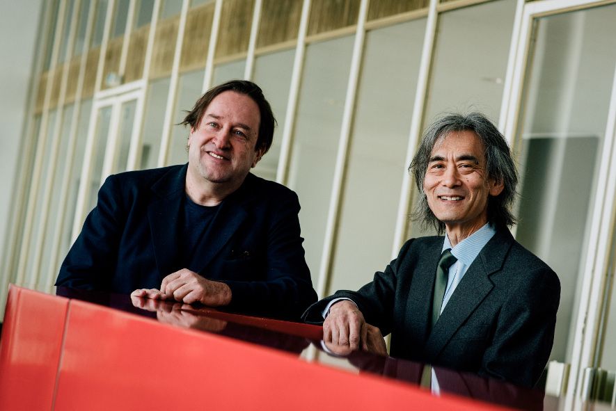 Philharmonische Orchester Hambrug / Georges Delnon, Orchesterintendant, und Chefdirigent Kent Nagano präsentierten Spielzeit 18/19 © Bertold Fabricius