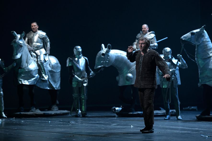 Deutsche Oper Berlin / Tannhäuser - hier : Bieber, Andreas Schager, Markus Brueck © Bettina Stoess