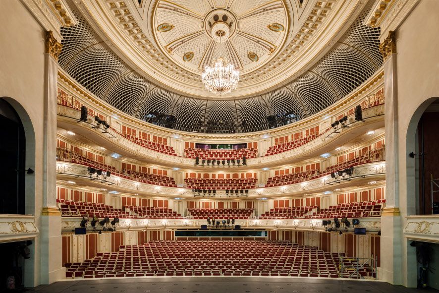 Staatsoper Unter den Linden Berlin / Der Besucherraum - Neu erschaffen © Gordon Welters