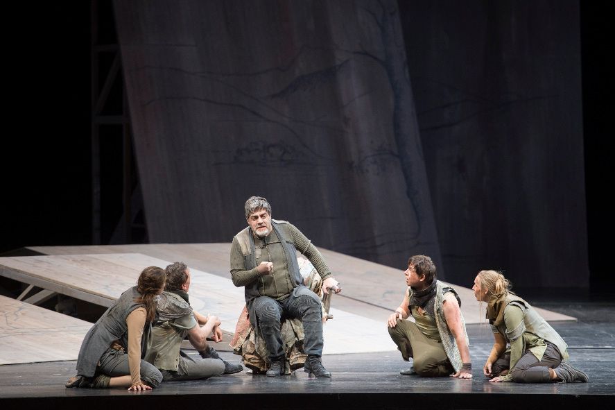 Festspielhaus Baden-Baden / Parsifal - hier: Franz-Josef Selig als Gurnemanz © Monika Rittershaus