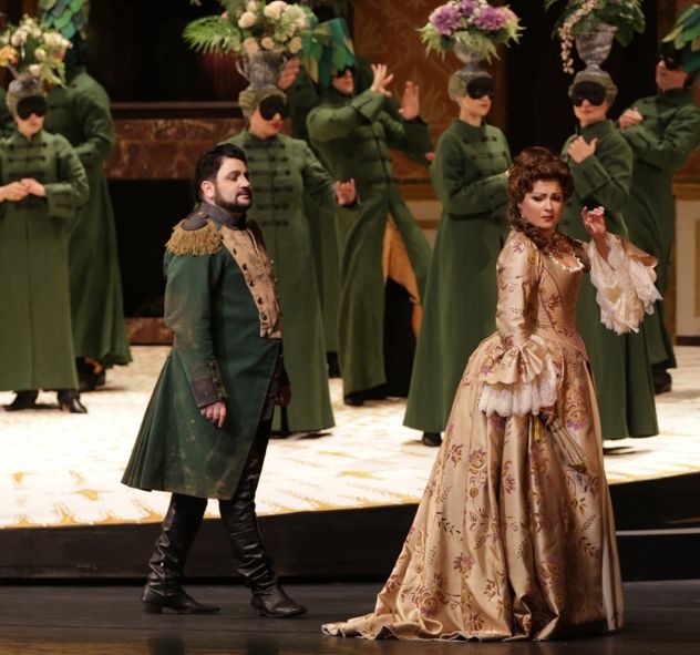 Festspielhaus Baden-Baden / Adriana Lecouvreur - Anna Netrebko und Yusif Eyvazov © Natasha Razina / State Academic Mariinsky Theatre