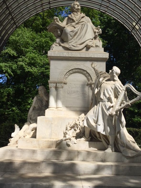 Richard Wagner Denkmal im Berliner Tiergarten © Rainer Maass
