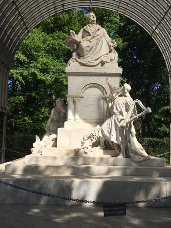 Richard Wagner Denkmal im Berliner Tiergarten © Rainer Maass