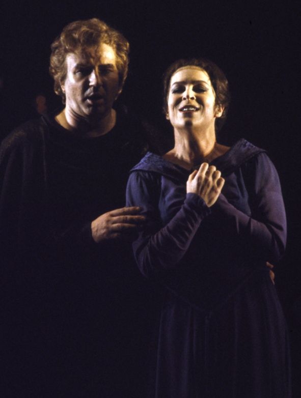 Teatro alla Scala Milano, Tannhäuser Reiner Goldberg, Elisabeth Elisabeth Connell, 1984 © Lelli und Masotti