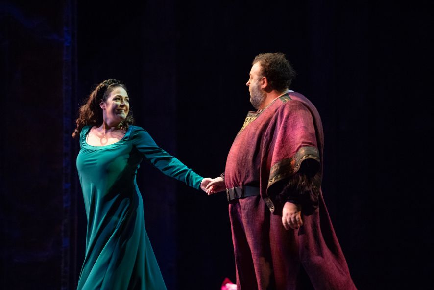 Opéra Royal de Wallonie-Liège / Il Trovatore - hier : Yolanda Auyanet als Leonora und Fabio Sartori als Manrico © Opéra Royal de Wallonie-Liège
