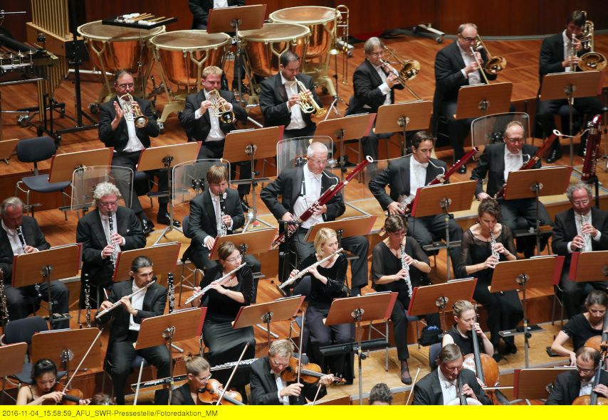  SWR Symphonieorchester im Konzerthaus Freiburg. © SWR/Wolfram Lamparter