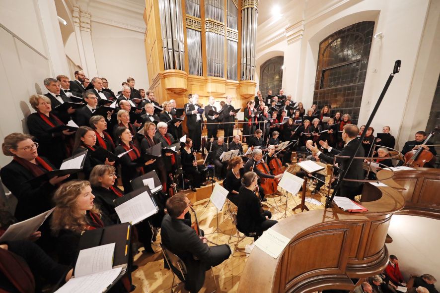 Aachener Bachtage 2018 in der Annakirche / Bachkantate zum Mitsingen © Aachener Bachverein / Andreas Steindl