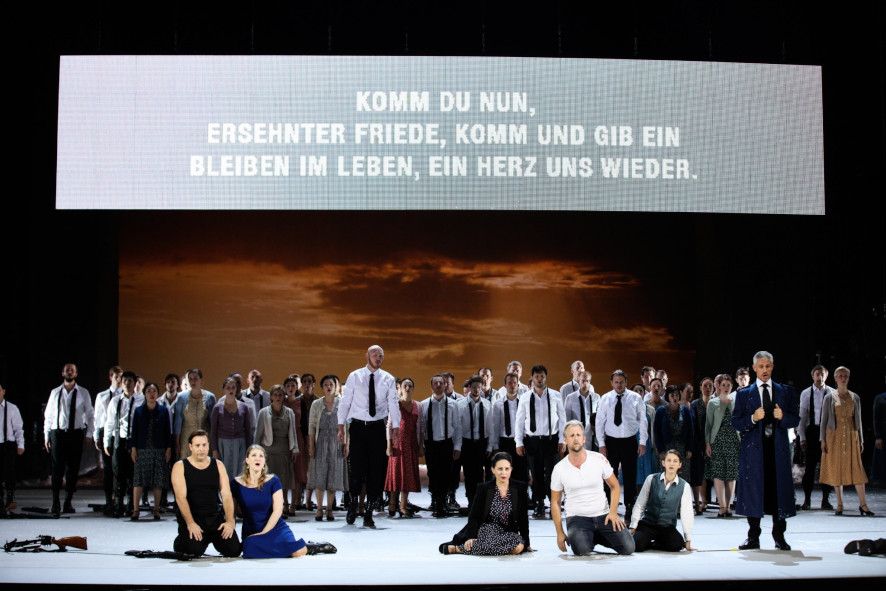 Theater an der Wien / Guillaume Tell - hier :  Ensemble © Moritz Schell