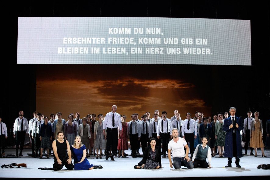 Theater an der Wien / Guillaume Tell - hier : Ensemble © Moritz Schell