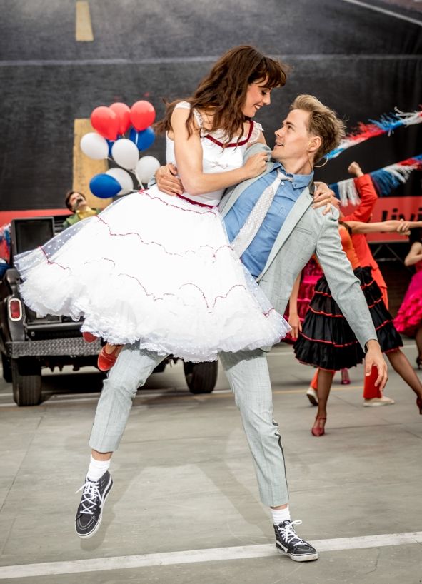 Oper Dortmund / WEST SIDE STORY - Iréna Flury (Maria), Anton Zetterholm (Tony) ©Andreas Lander