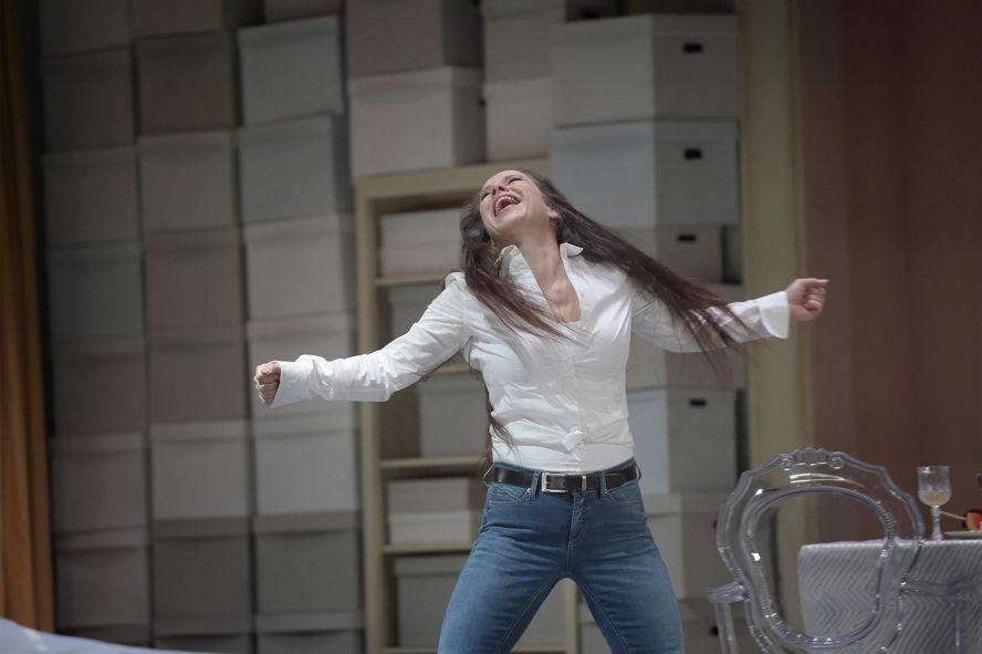 Aalto Theater Essen / Salome - Annemarie Kremer als Salome © Martin Kaufhold