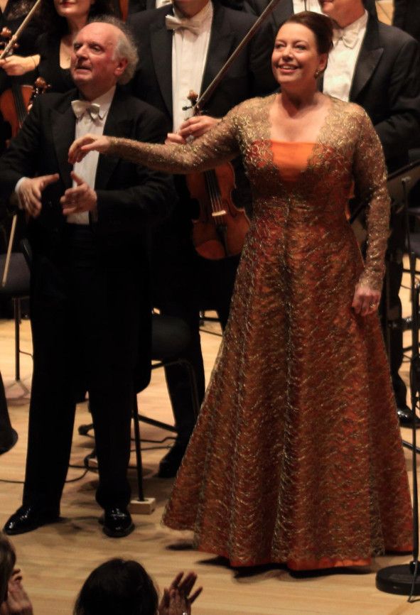 Elbphilharmonie Hamburg / NDR Elbphilharmonie Orchester - hier : Marek Janowski und Nina Stemme © Patrik Klein