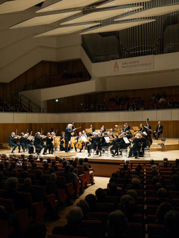 Kulturpalast Dresden / Capella Andrea Barca und Andras Schiff im Kulturpalast Dresden © Oliver Killig