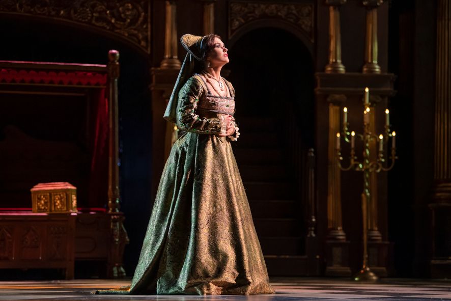 Opéra Royal de Wallonie-Liège / Anna Bolena - hier :  Olga Peretyatko als Anna Bolena © Opéra Royal de Wallonie-Liège