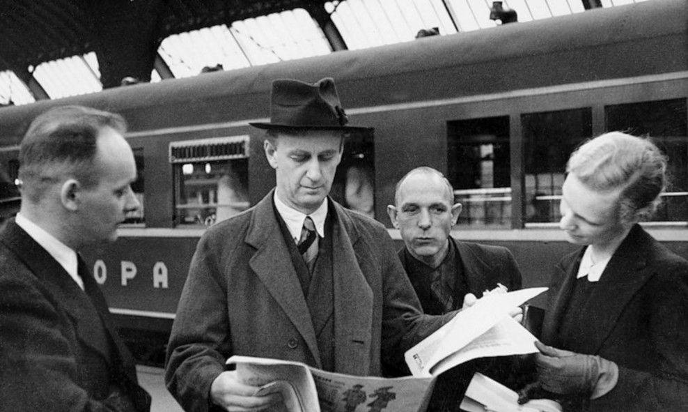 Wilhelm Furtwängler auf Tournee © Archiv BPH