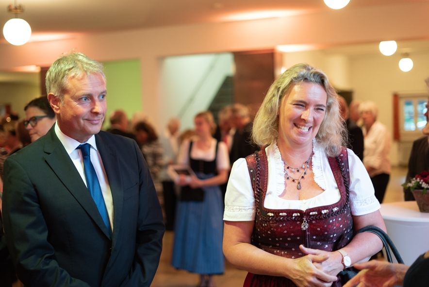 Richard Strauss Festival / Staatsempfang mit Frau Kerstin Schreyer und Alexander Liebreich (Künstlerischer Leiter) © NICK BRIXLE