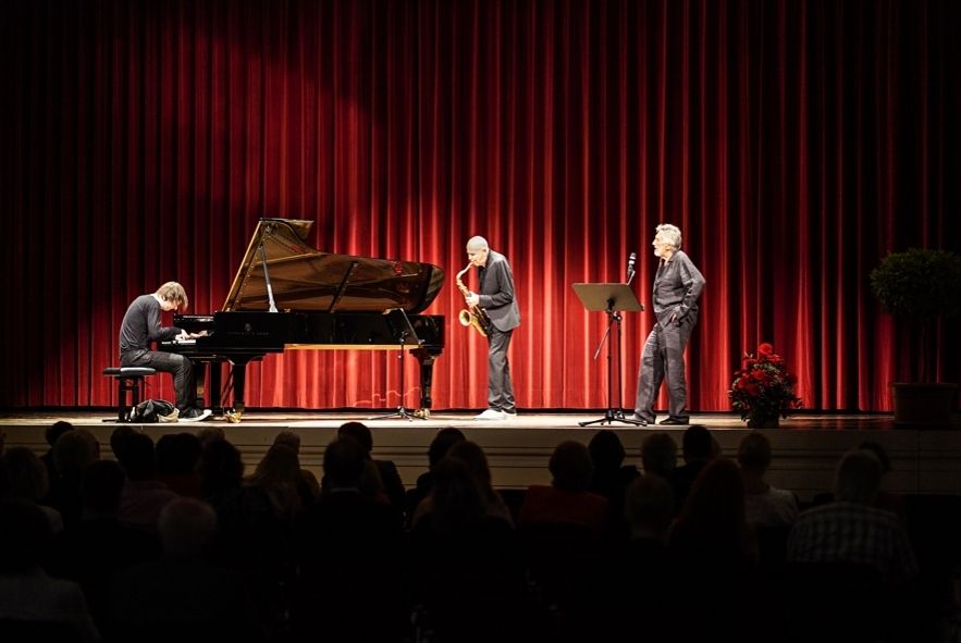 Richard Strauss Festival / Nacht der Poesie, u.a. Michael Wollny, Heinz Sauer, Christian Brückner © NICK BRIXLE