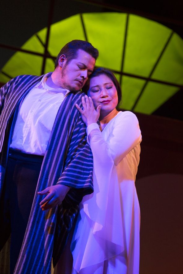 Theater Hof / Madame Butterfly - Joel Montero und Hey Won Nam © Harald Dietz Fotografie