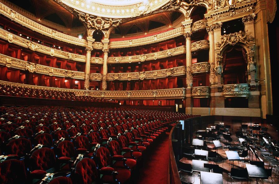 Opéra National de Paris / der verzaubernde Besucheraum des Palais Garnier Paris © Jean Pierre Delagarde / Opéra National de Paris