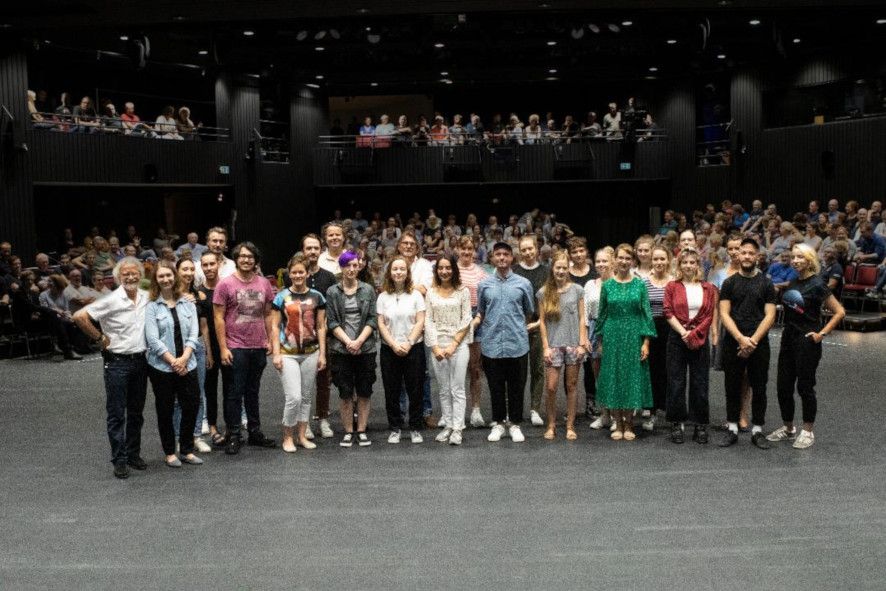  Theater Münster / Begrüßung der neuen KollegInnen am Theater Münster mit Dr Peters © Oliver Berg