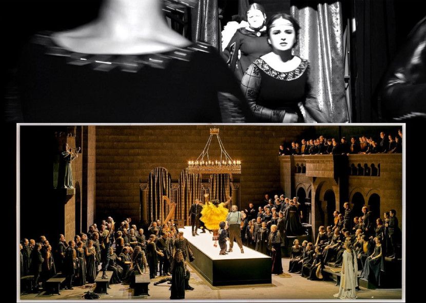 Bayreuther Festspiele 2019 / Tannhäuser - hier : die Wartburg © Bayreuther Festspiele 2019 / Enrico Nawrath