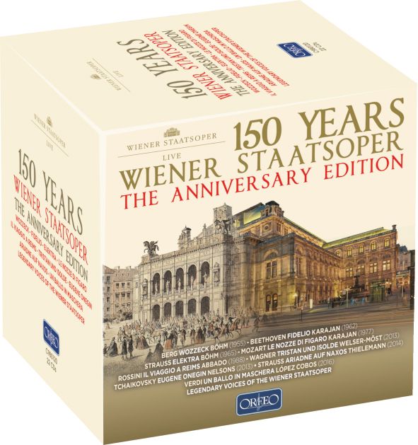 150 Years Wiener Staatsoper / CD -DVD © NAXOS / ORFEO