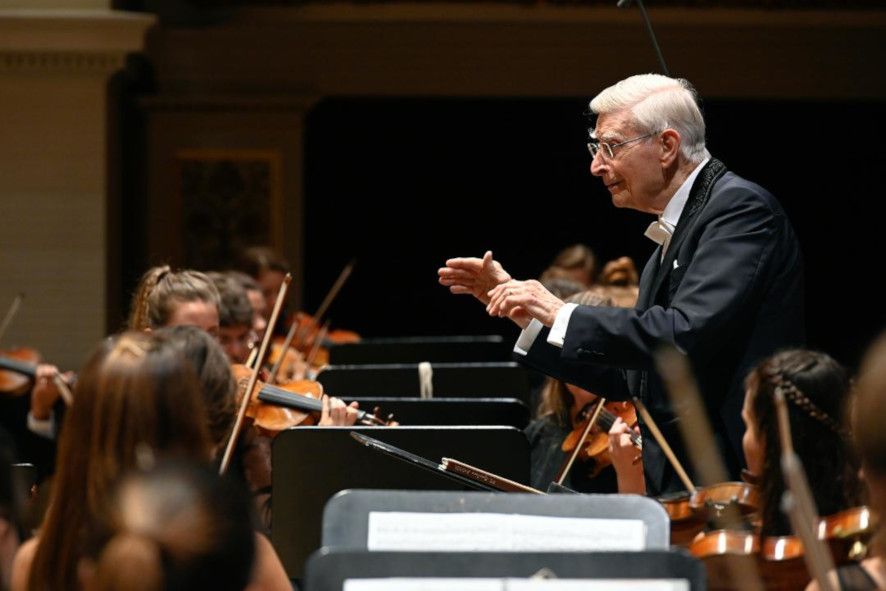 Semperoper / Herbert Blomstedt © Matthias Creutziger