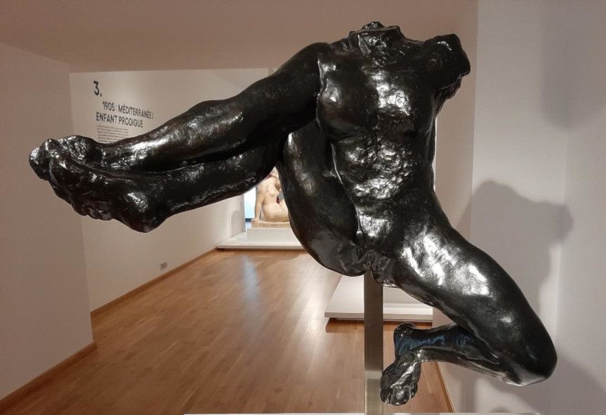 Musée d'Art de Perpignan / Iris, messagère des dieux - Iris, Botin der Götter / Skulptur von Auguste Rodin © Anne Engelhardt