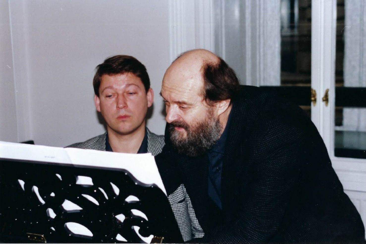 Lisztzentrum Raiding / Eduard Kutrowatz und Arvo Pärt, „in jungen Jahren“ © EK