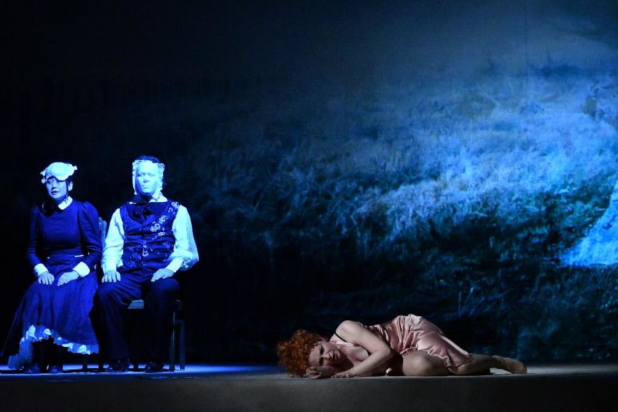  Volkstheater Rostock / La Traviata - hier : Ensemble und Violetta © Dorit Gätjen