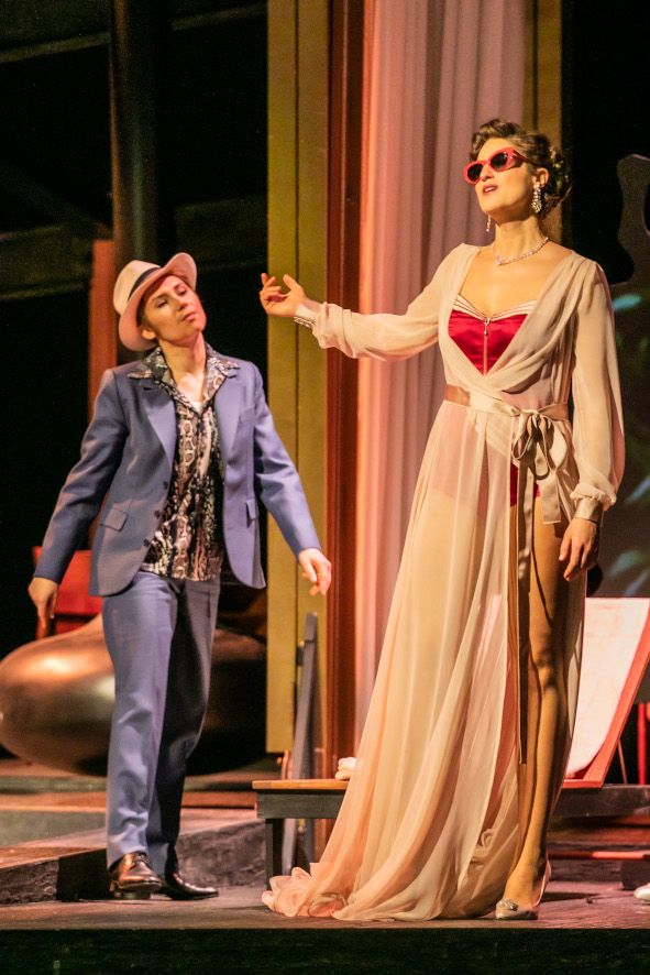 Deutsche Oper am Rhein / ALCINA - hier : Maria Kataeva als Ruggiero, Jacquelyn Wagner als Alcina © Jochen Quast