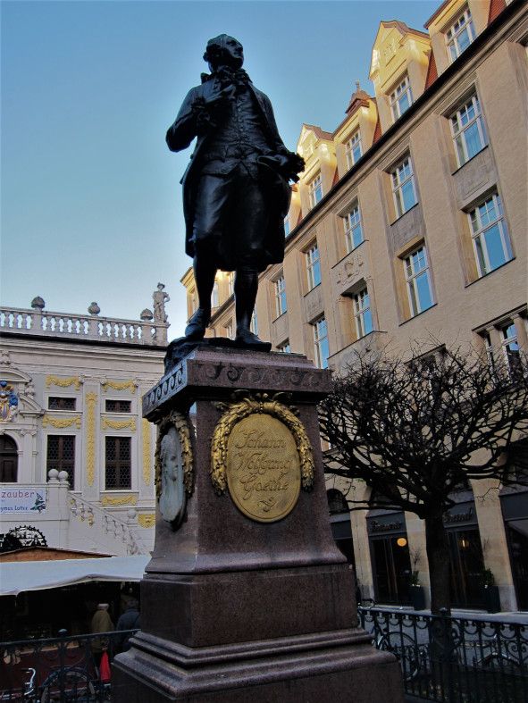 Johann Wolfgang von Goethe Leipzig © IOCO / HGallee
