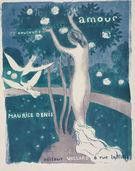 Maurice Denis, Amour, 1899, Malerbuch mit Farblithografien, Sammlung Classen im Kunstmuseum Pablo Picasso Münster 