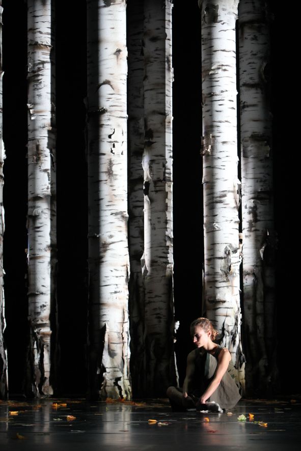 Theater am Domhof Osnabrück / Giselle - hier : Marine Sanchez Egasse ist Gislle. © Joerg Landsberg