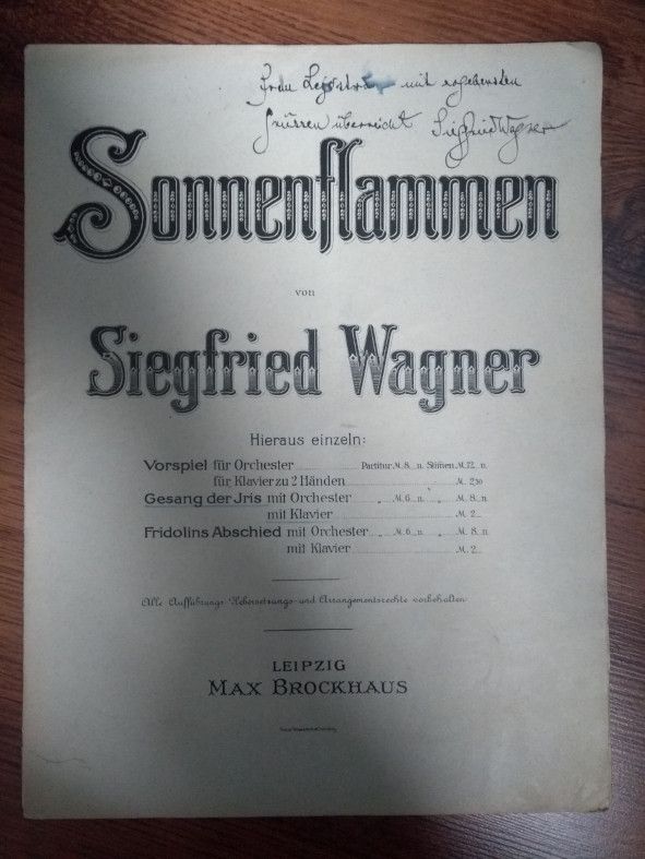 Sonneflammen - Oper von Siegfried Wagner © Christian Biskup