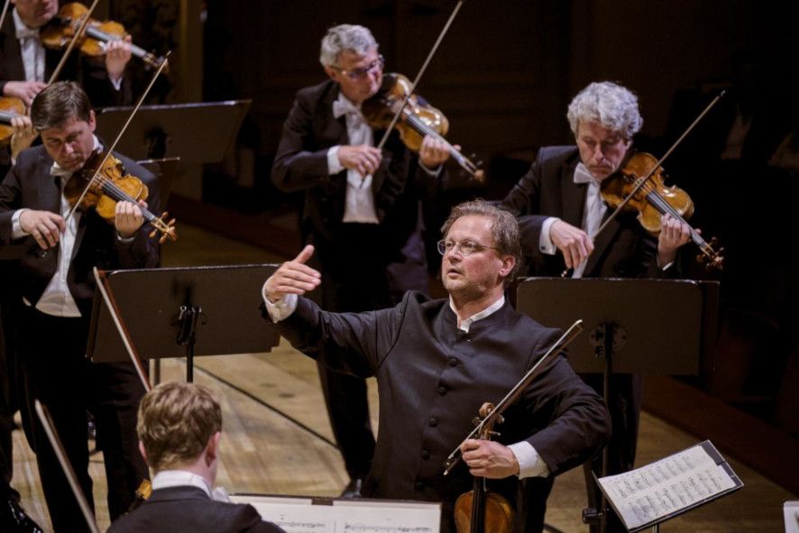 Staatskapelle Dresden / AUFKLANG! hier Dirigent Matthias Wollong © Markenfotografie