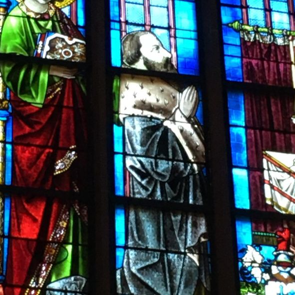  St Valentinus in Kiedrich / hier : Altgotische Kirchenfenster @ J. Herrmann