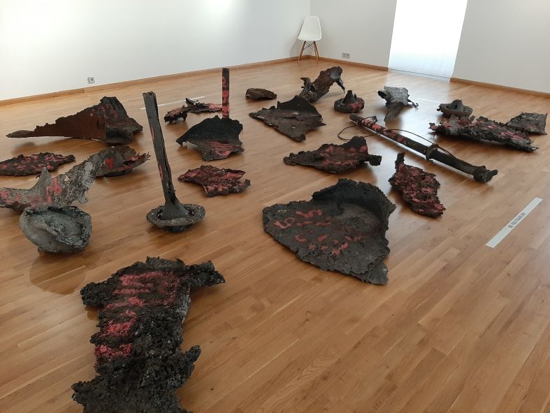 Installation von Yoon-Hee © Hanns Butterhof