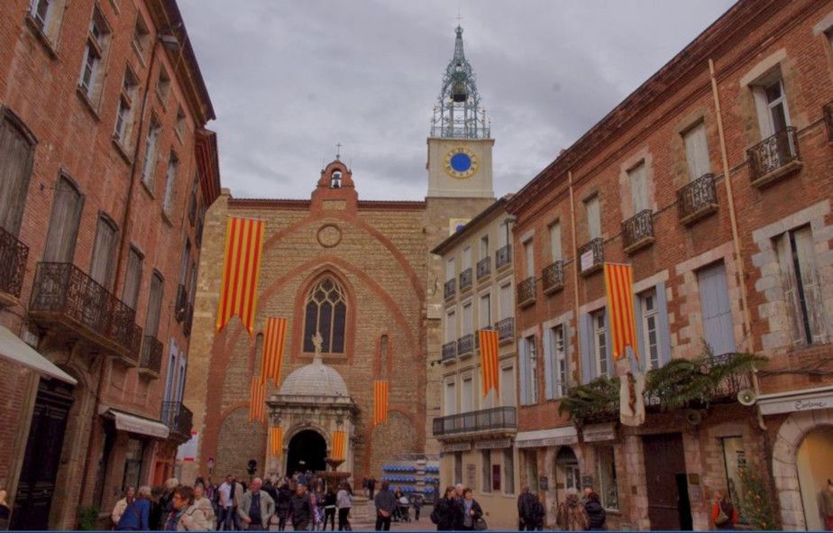 Kathedrale Saint Jean Baptiste in Perpignan Foto Hanns Butterhof