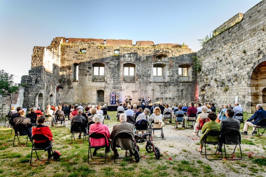 Opernfestpiele Heidenheim / Klappstuhlkonzerte Serenade im Rittersaal, Blechbläserensemble der OH! @ Oliver Vogel