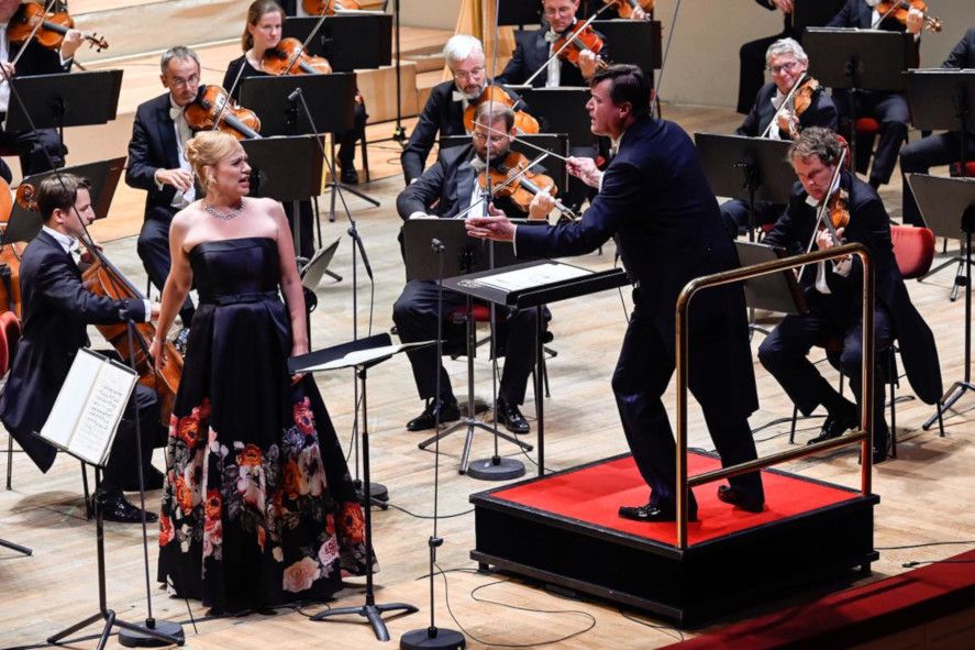 Semperoper / Sächsische Staatskapelle mit Anja Kampe, Christian Thielemann © Matthias Creutziger