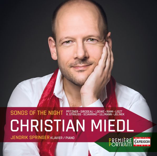 Christian Miedl / Sein Leben, die Nacht, die CD Songs of the night © Capriccio