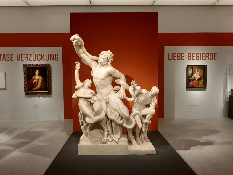 Münster Kunstmuseum / Ausstellung Passion und Leidenschaft - hier: Laokoon empfängt die Besucher © Hanns Butterhof