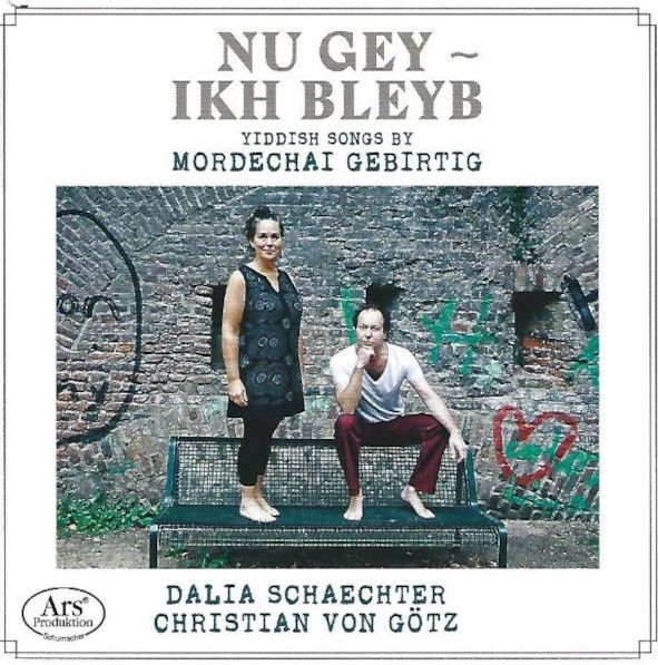 ARS PRODUKTION - ARS 38 578 - CD Yiddish Songs von Dalia Schaechter dargestellt © ARS ProduKtion