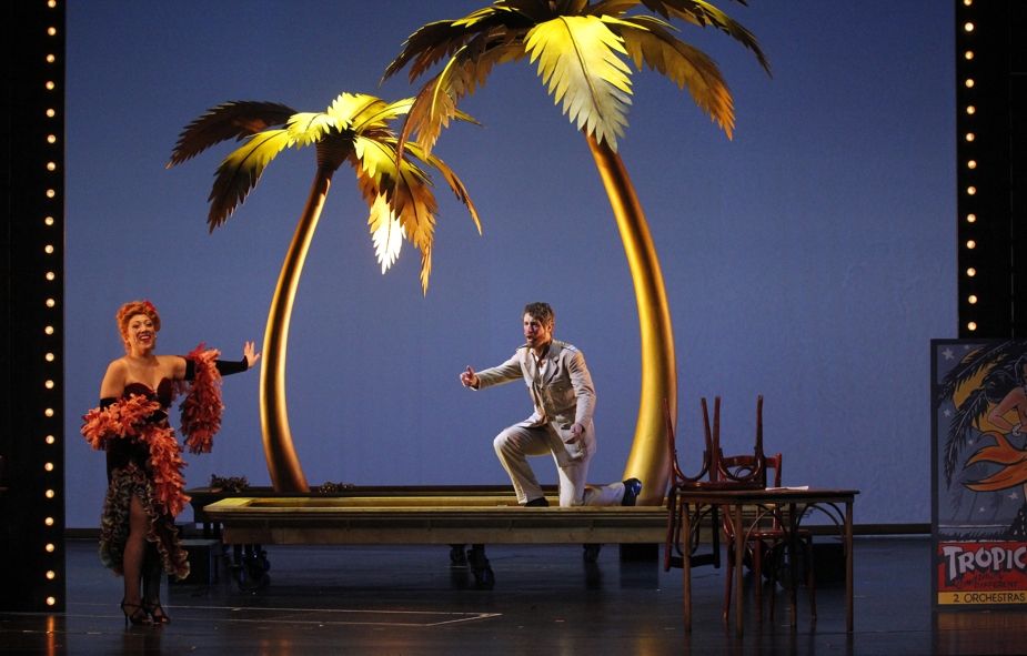 Theater Hagen / Die Blume von Hawaii - Angela Davis und Kenneth Mattice © Klaus Lefebvre