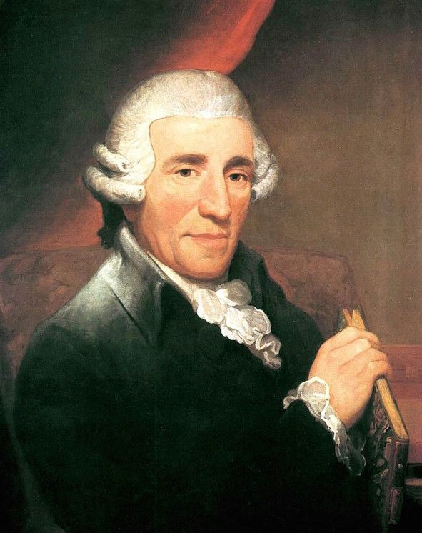 Joseph Haydn Gemälde aus 1791 von Thomas Hardy © Wikimedia Commons 