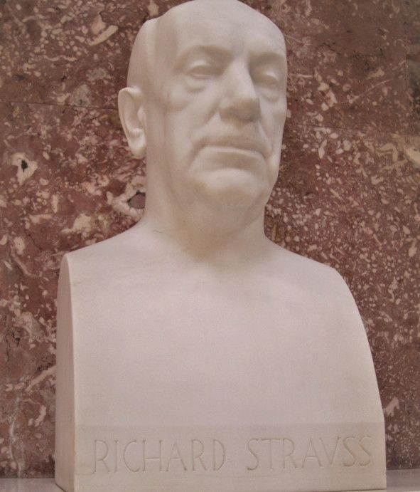 Richard Strauss Büste in Walhalla © IOCO HGallee