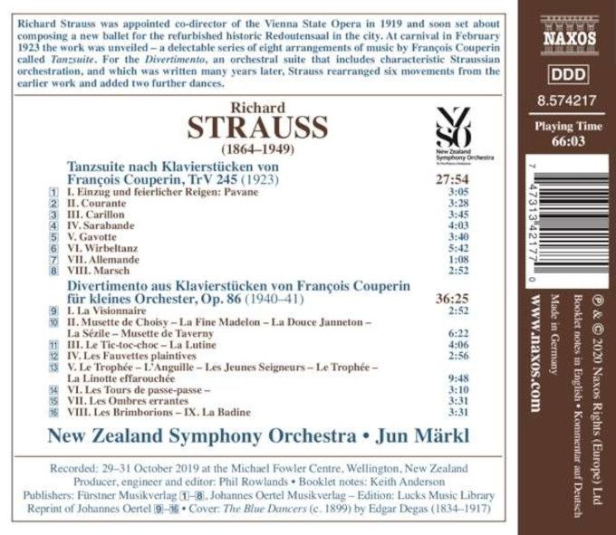 NAXOS CD _ Richard Strauss © IOCO