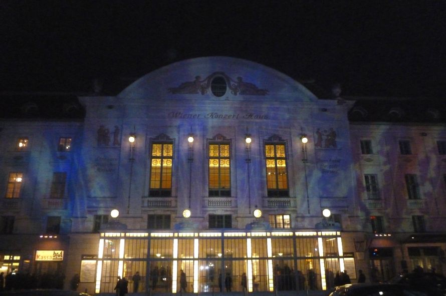 Konzerthaus Wien bei Nacht © IOCO