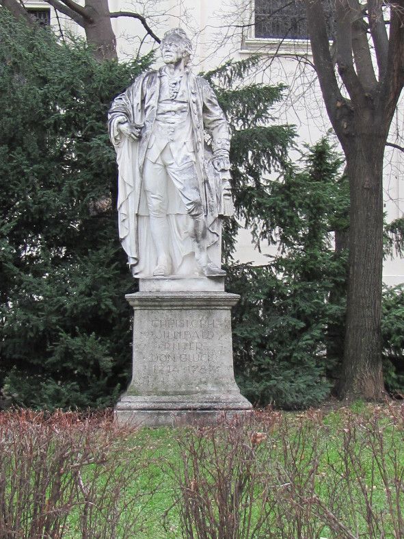 Christoph Willibald Gluck Statue in Wien © IOCO